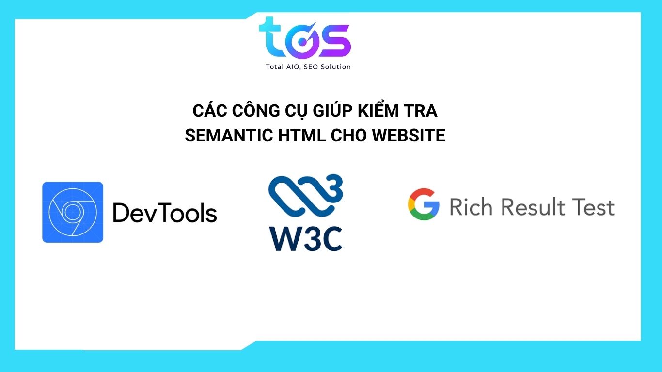 công cụ kiểm tra semantic html cho website