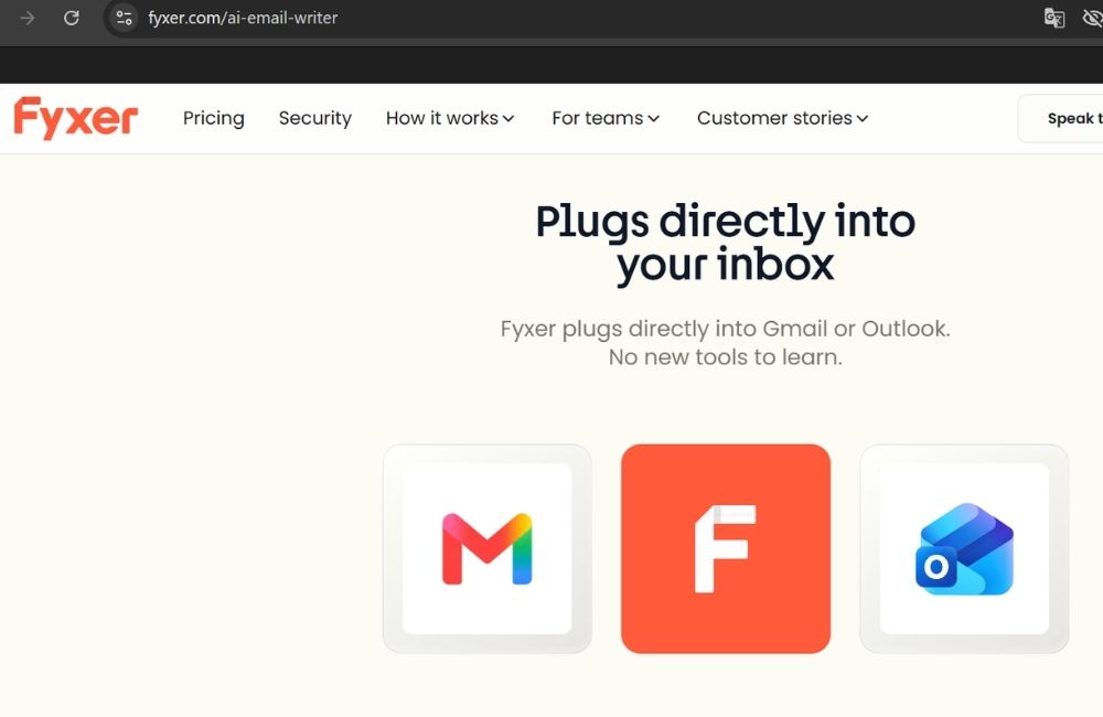 Công cụ AI hỗ trợ viết email - Fyxer