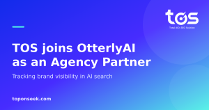TOS joins OtterlyAI as an Agency Partner: tracking brand visibility in AI search